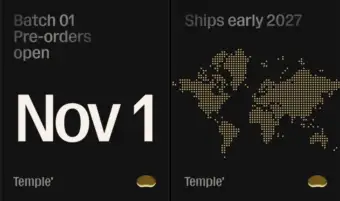 Deepinder Goyal announces Temple Batch 01 pre-orders from November 1, ships early 2027