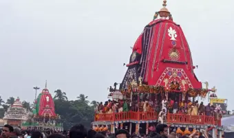 Ratha Jatra: ଆରମ୍ଭ ହୋଇଛି ରଥଟଣା; ଜନ୍ମବେଦୀ ଅଭିମୁଖେ ମା' ସୁଭଦ୍ରାଙ୍କ ଦର୍ପଦଳନ ରଥ