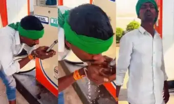 இன்ஸ்டா லைக்ஸ் மோகம்!. பெட்ரோல் குடித்து ரீல்ஸ் வெளியிட்ட நபர்!. வைரலாகும் அதிர்ச்சி வீடியோவால் பீதி!