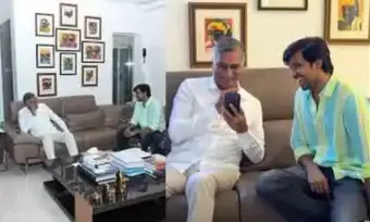 హరీశ్ రావును కలిసిన ప్రియదర్శి..