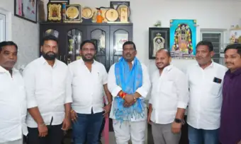 Patancheru: ఎమ్మెల్యే గూడెం మహిపాల్ రెడ్డికి దసరా శుభాకాంక్షలు తెలిపిన సునీల్ రెడ్డి
