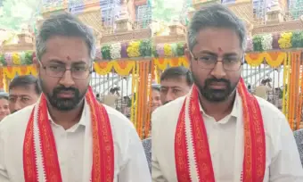 Indrakeeladri: ఇంద్రకీలాద్రిపై దుర్గమ్మను దర్శించుకున్న ఎంపీ భరత్!