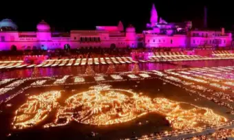 दीपोत्सव में रंगों और रील के जरिए दुनिया देखेगी 'नव्य अयोध्या'