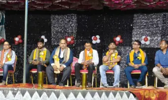 ଶାରଦୀୟ ଦୁର୍ଗାପୂଜା ସାଂସ୍କୃତିକ କାର୍ଯ୍ୟକ୍ରମ ରେ ଲୋକଙ୍କ ମନ ଜିଣିଲେ ଜୁନାଗଡ଼ ବିଧାୟକ।