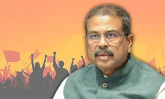 Union Education Minister Dharmendra Pradhan Resigns Amid Student Protest, Says He's "Deeply Saddened."