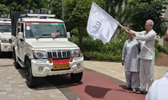കോര്‍പ്പറേറ്റ് എൻവയോണ്‍മെൻ്റല്‍ റെസ്പോണ്‍സിബിലിറ്റി പദ്ധതിയുടെ ഭാഗമായി നാല് റാപ്പിഡ് റെസ്പോണ്‍സ് ടീം വാഹനങ്ങള്‍ ഫ്ലാഗ് ഓഫ് ചെയ്തു
