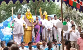 Achanta: వల్లూరులో అంబేడ్కర్, జగ్జీవన్ రామ్ విగ్రహాలు ఆవిష్కరణ!