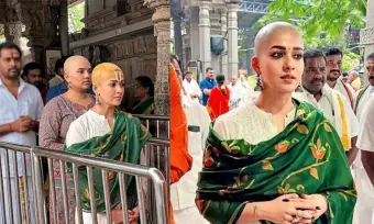 Fact check: Did Nayanthara tonsure her head at Tirupati ahead of 'Toxic' release?