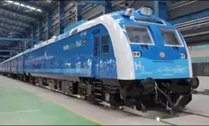 India's first hydrogen-powered passenger train covers 900 km in five days
