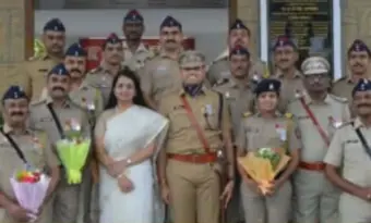 स्वतंत्रता दिवस पर अकोला पुलिस के अधिकारी-कर्मचारियों का पदकों से गौरव