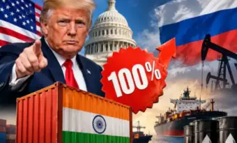 अभी अभीः भारत पर चौतरफा मार, सऊदी टंकी बंद, रूसी सप्लाई में दिक्कत, ट्रंप ने ठोका 100% टैरिफ