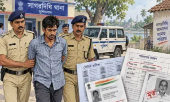 অন্যের মৃত বাবাকে নিজের বাবা বানিয়ে প্রতারণা! মুর্শিদাবাদে ১৬ বছরের গোপন নথি জালিয়াতি ফাঁস, গ্রেফতার আব্দুল কালাম!