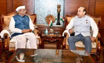 राज्यपाल बागडे से बिहार के राज्यपाल ने की मुलाकात