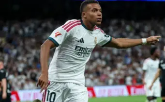 Kylian Mbappe scores Hat-Trick as Real Madrid Thrash Real Sociedad 4-1