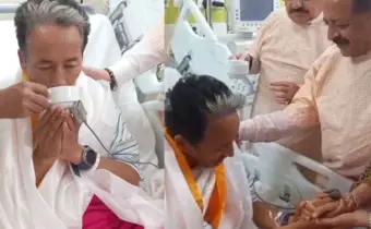 സോനം വാങ്ചുക് നിരാഹാരം അവസാനിപ്പിച്ചു; കേന്ദ്രമന്ത്രിമാര്‍ ആശുപത്രിയിലെത്തി