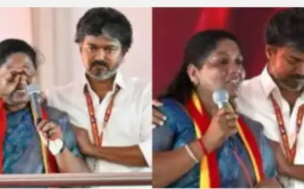 மிரண்ட போன அதிமுக, திமுக -  தாராபுரம் சத்தியபாமா வெற்றி - தவெக சாதனை!