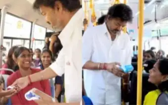 மகளிர் வெற்றி பயணத்தில்  ஆண்களுக்கான டிக்கெட் கட்டணம் குறைந்தது!