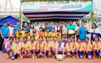 Ranchi : लिटिल चैंप्स फुटबॉल प्रतियोगिता में गिरिडीह ने बालक-बालिका दोनों वर्गों में जीता खिताब