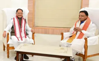 मुख्यमंत्री विष्णु देव साय ने ओडिशा के