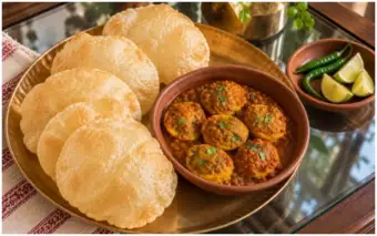 আলুর ভিতর ছোলার ডালের পুর, এই নিরামিষ পদটি বানালে খাবেন চেটেপুটে