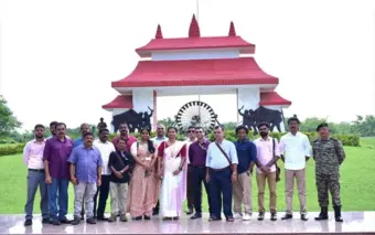 ഗൂര്‍ഖ വീര്യത്തിന് ആദരം: മാധ്യമസംഘം ലഖ്‌നൗവിലെ 11 ജിആര്‍ആര്‍സി സന്ദര്‍ശിച്ചു