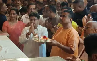 CM, Gaudiya Math,  রাধাষ্টমীতে বাগবাজার গৌড়ীয় মঠে সন্ধ্যারতিতে মুখ্যমন্ত্রী