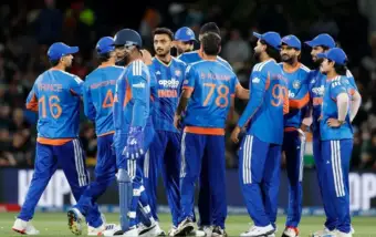 ભારતે T20I ઇતિહાસમાં તેમનો સૌથી મોટો સફળ રન ચેઝ નોંધાવ્યો, ન્યૂઝીલેન્ડને ચાર વિકેટથી હરાવ્યું