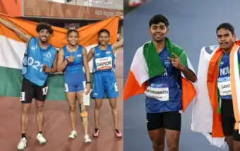 Asian Para Games                                                                                    প্রবীণ-সচিনদের রেকর্ড, সিমরনের জোড়া সোনা, অ্যাথলেটিক্সে ভারতের দাপট