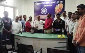 सामाजिक कार्यकर्ते किरण सूर्यवंशी यांचा आरपीआय ख्रिश्चन आघाडीत प्रवेश
