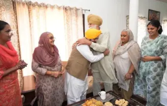 CM Bhagwant Singh Mann Begins Door-To-Door Election Campaign From Dhuri, Highlights 'Mann Da Munafa'