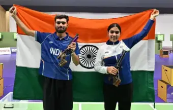 Asian Games 2026: এশিয়ান গেমসে দ্বিতীয় সোনা ভারতের, শুটিংয়ে পদক কমলজিৎ-সুরুচির