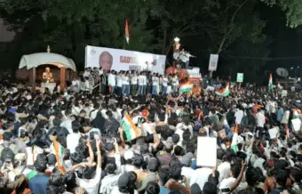 Gyanu It's Done Bro! ज्ञानेश कुमार राजीनामा द्या, अभिजीत दीपकेंची मागणी; शिवाजी पार्क परिसर CJPच्या आंदोलनाने दणाणला