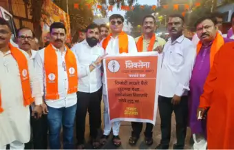 Photo - शिवतीर्थावर दसरा मेळाव्यासाठी राज्यभरातून शिवसैनिकांची अलोट गर्दी