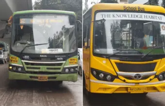धावत्या पीएमपी बसमधून पडली अन् मागून येणाऱ्या स्कूल बसखाली सापडली, पुण्यात 25 वर्षीय विद्यार्थिनीचा करूण अंत
