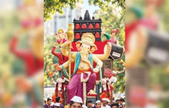'मरोळचा मोरया'चा समाजसेवेचा जागर