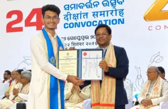 'Dr Bansidhar Panda Gold Medal' 2026 Awarded To NIT Rourkela Student Manas Nayak