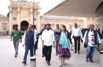 London: CM Revanth hard sells Hyderabad as education hub, invites 900-year-old Oxford University