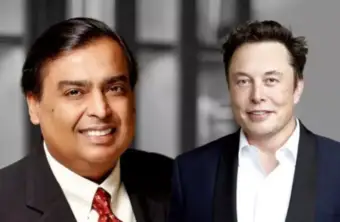 Musk Vows Affordable Starlink in India Days Before Ambani's Record Jio IPO