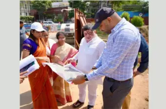 Hyderabad's KBR Park to be one way says transport minister Ponnam Prabhakar, inspects works