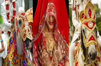 जब 2 दूल्हे पहुँच गए एक साथ . दुल्हन ने एक दूल्हे को पहनाई वरमाला, दूसरे के साथ रचाया ब्याह