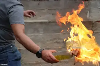 Fourth petrol bomb attack in Shillong within 48 hours, police seek central forces