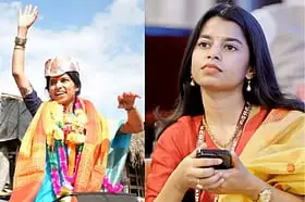 ರಾಜಕಾರಣ ಮತ್ತು ಜಾತಿ ಕುರಿತು ವಿವಾದಾತ್ಮಕ ಹೇಳಿಕೆ ನೀಡಿದ ಬಿಜೆಪಿ ಶಾಸಕಿ ಮೈಥಿಲಿ ಠಾಕೂರ್.