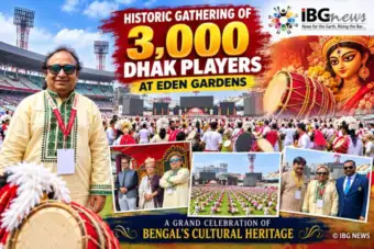 Pandit Prodyut Mukherjee, Grammy jury member and an Evening at Eden Gardens welcoming Maa Durga for the Puja