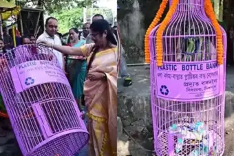 Guwahati: Dispur MLA Installs 100 Plastic Bottle Disposal Banks in His Constituency