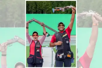 India Win First-Ever Asian Games Mixed Trap Gold as Neeru Dhanda Completes Medal Treble