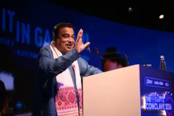The Conclave 2026: Nitin Gadkari Highlights Assam's Bamboo, Biofuel and Road Potential