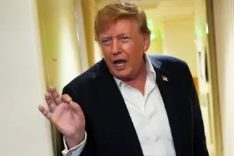 'Less obnoxious location': Donald Trump floats moving White House press corps