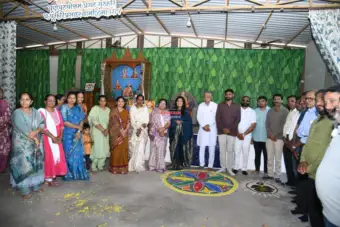 Rajkot: સેવા સંકલ્પ અભિયાન કેબિનેટ મંત્રીશ્રી કુંવરજીભાઈ બાવળિયાની અધ્યક્ષતામાં જસદણ ખાતે 'આંગણ ઉત્સવ' યોજાયો