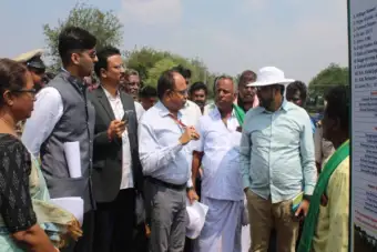 ಬರದ ಹೊಡೆತಕ್ಕೆ ನೆಲಕಚ್ಚಿದ ಬೆಳೆ: ರೈತರ ಅಳಲು ಆಲಿಸಿದ ಕೇಂದ್ರ ಬರ ಅಧ್ಯಯನ ತಂಡ