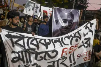 SRFTI students extend class boycott to 15th day over alleged attacks by RSS-linked outfits
